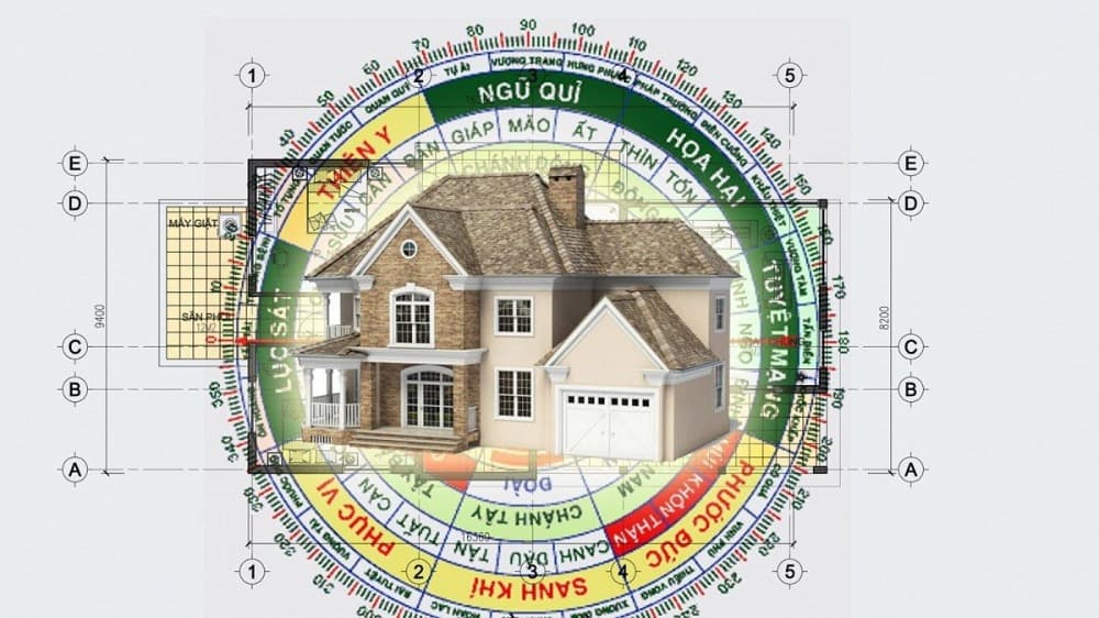 Chọn hướng nhà phù hợp để hóa giải xung khắc mệnh Kim - Mộc