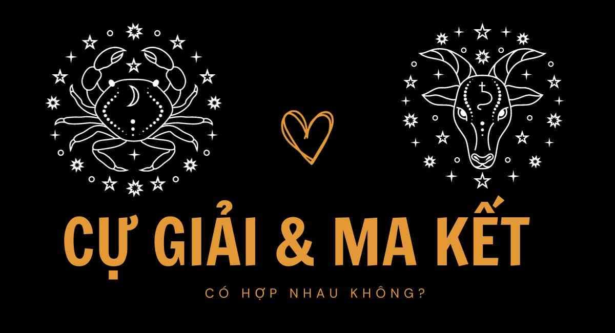 Cự Giải và Ma Kết có hợp không khi hoạt động chung?