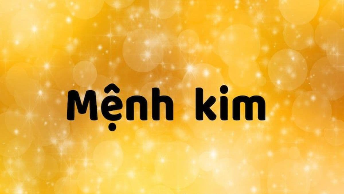 Tính cách người mệnh Kim